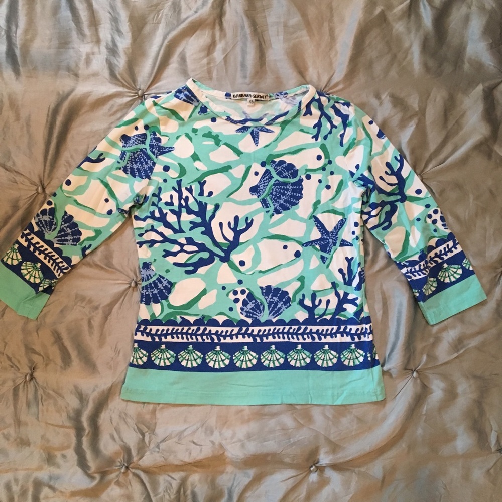 🌷Barbara Gerwit Ocean Inspired Top🌷